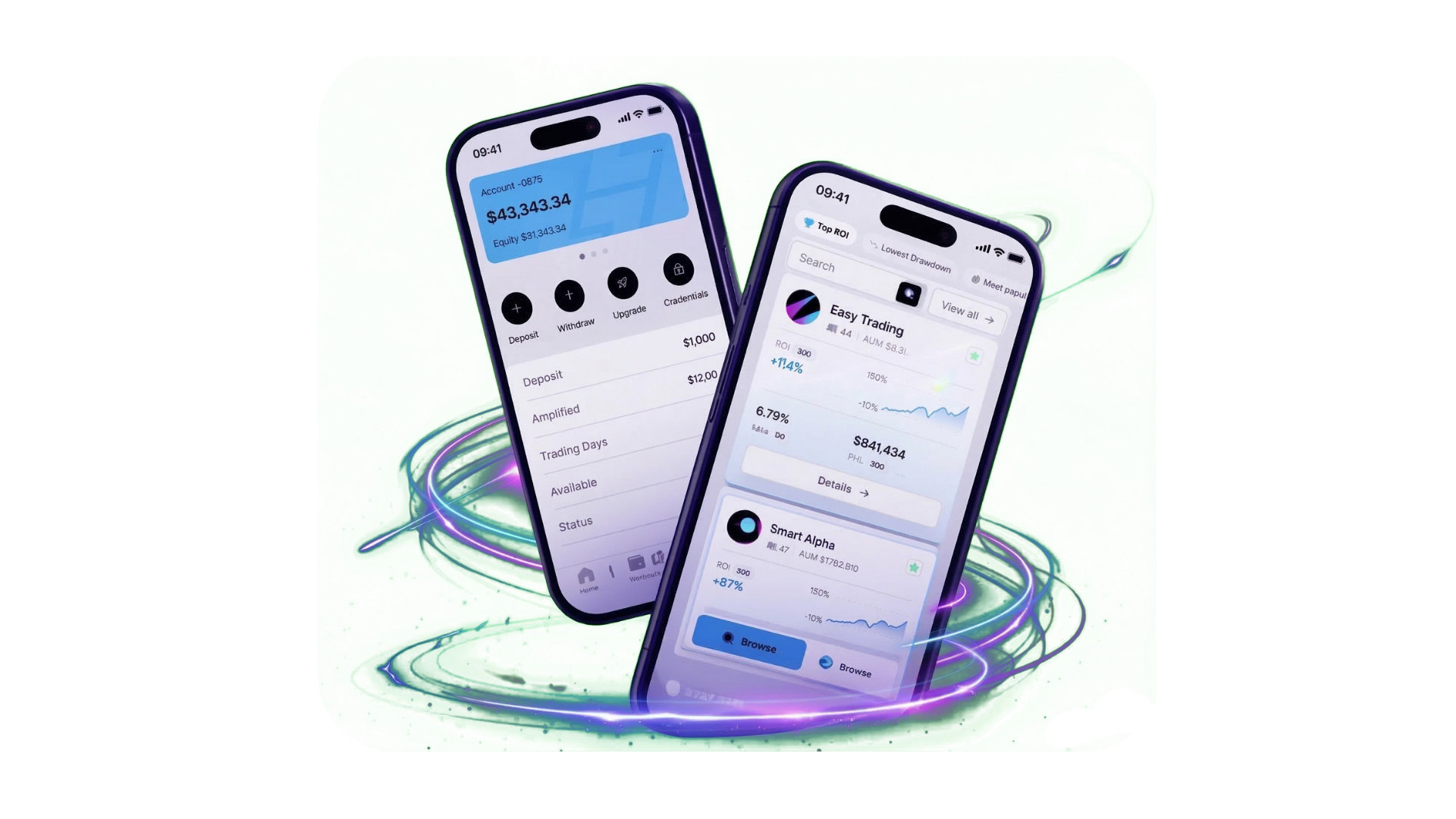 AITech SONIC strategy app shown on mobile